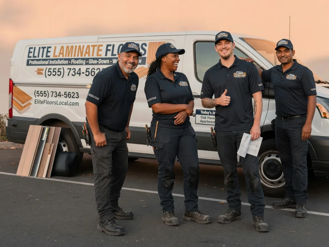 Laminate flooring installation company in Sherrard, IL